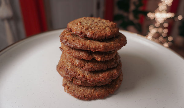 Inga's Spiced Chai Flourless Cookies