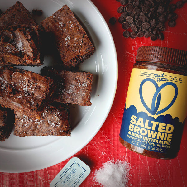 Ma Boggs' Salted Trail Butter Brownies