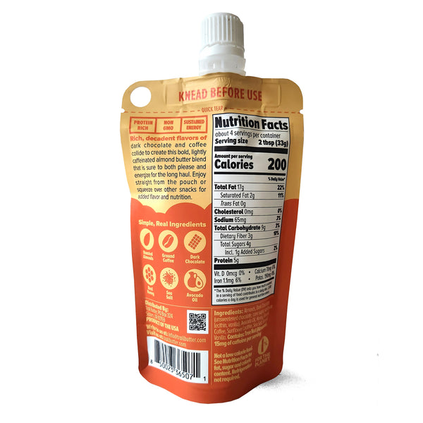 Dark Chocolate & Coffee 4.5oz Big Squeeze (6-Pack)