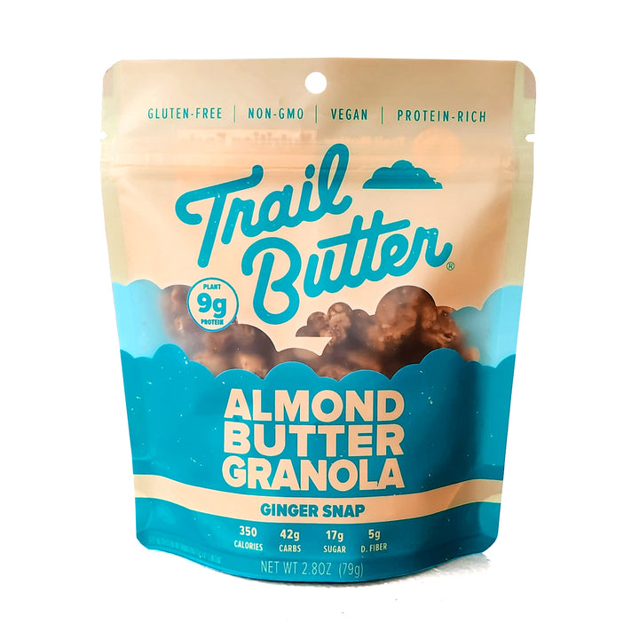 Ginger Snap Almond Butter Granola 2.8oz Lil' Crunch (12-Pack)