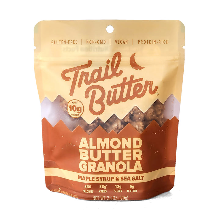 Maple Syrup & Sea Salt Almond Butter Granola 2.8oz Lil' Crunch (12-Pack)