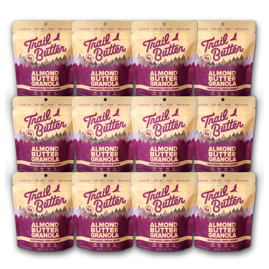 NW Triple Berry Almond Butter Granola 2.8oz Lil' Crunch (12-Pack)