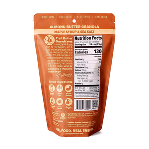 Maple Syrup & Sea Salt Almond Butter Granola - Big Crunch Pouch