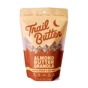 Maple Syrup & Sea Salt Almond Butter Granola 12oz Big Crunch Pouch